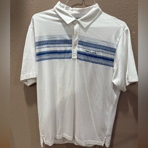 Travis Mathew Men's Golf Shirt "The Golf Cub" Blue Size Large